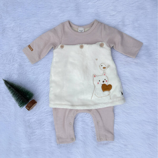 Winter Baby Romper